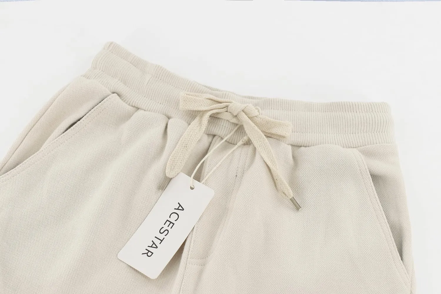 ACESTAR Kids Unisex Plain Sweatpants Cotton Drawstring Casual Pull-on Jogger Pants for Boys or Girls Age 5-14Y