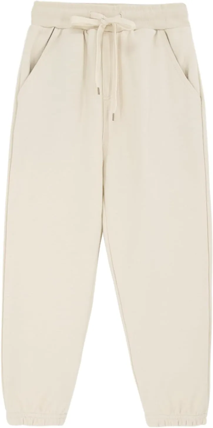 ACESTAR Kids Unisex Plain Sweatpants Cotton Drawstring Casual Pull-on Jogger Pants for Boys or Girls Age 5-14Y