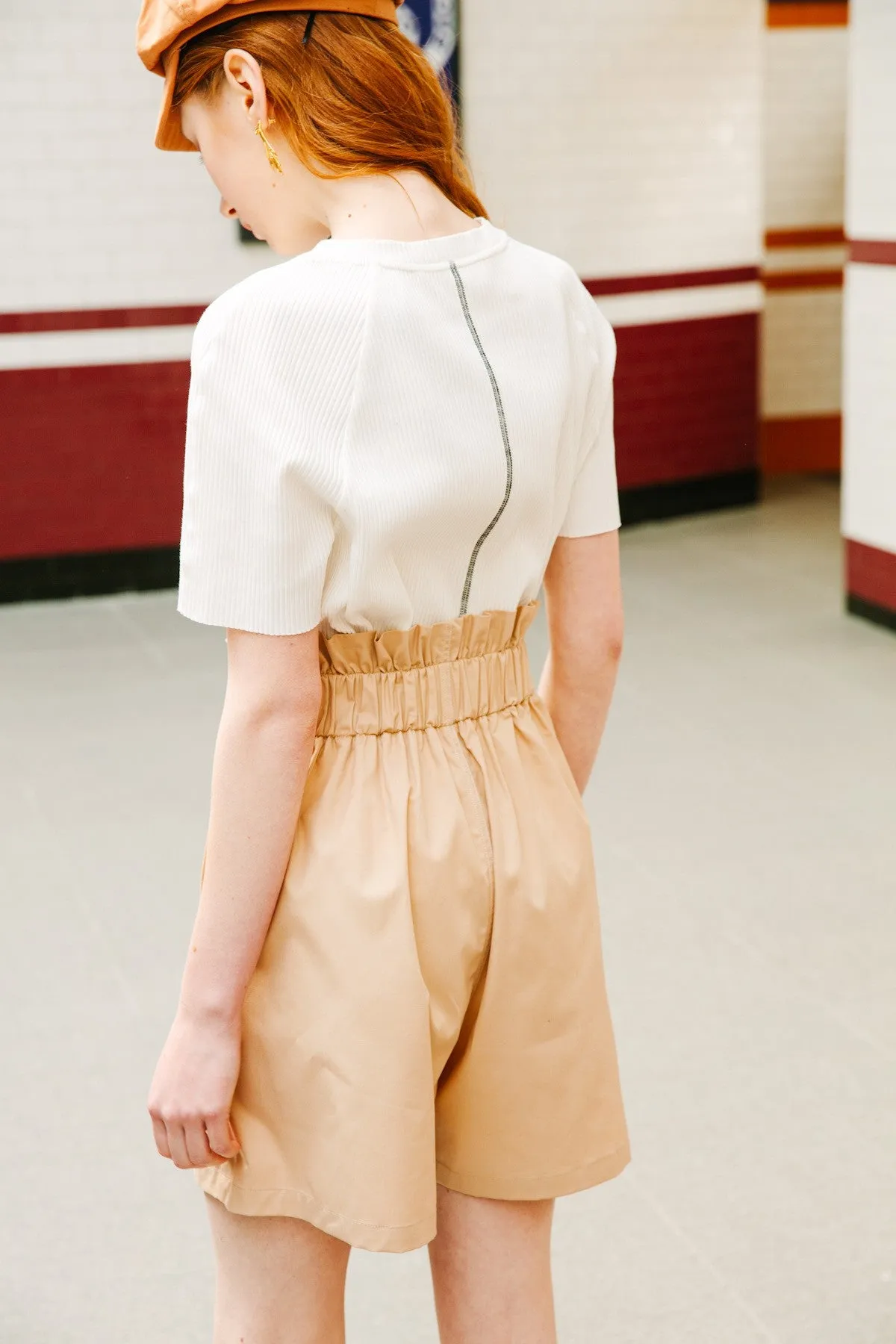 Annick Paperbag Waist Shorts