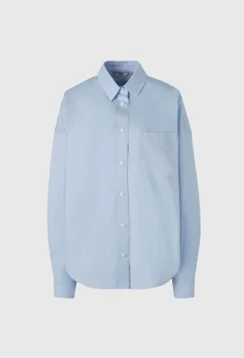 Boy Boxy Shirt In Light Blue
