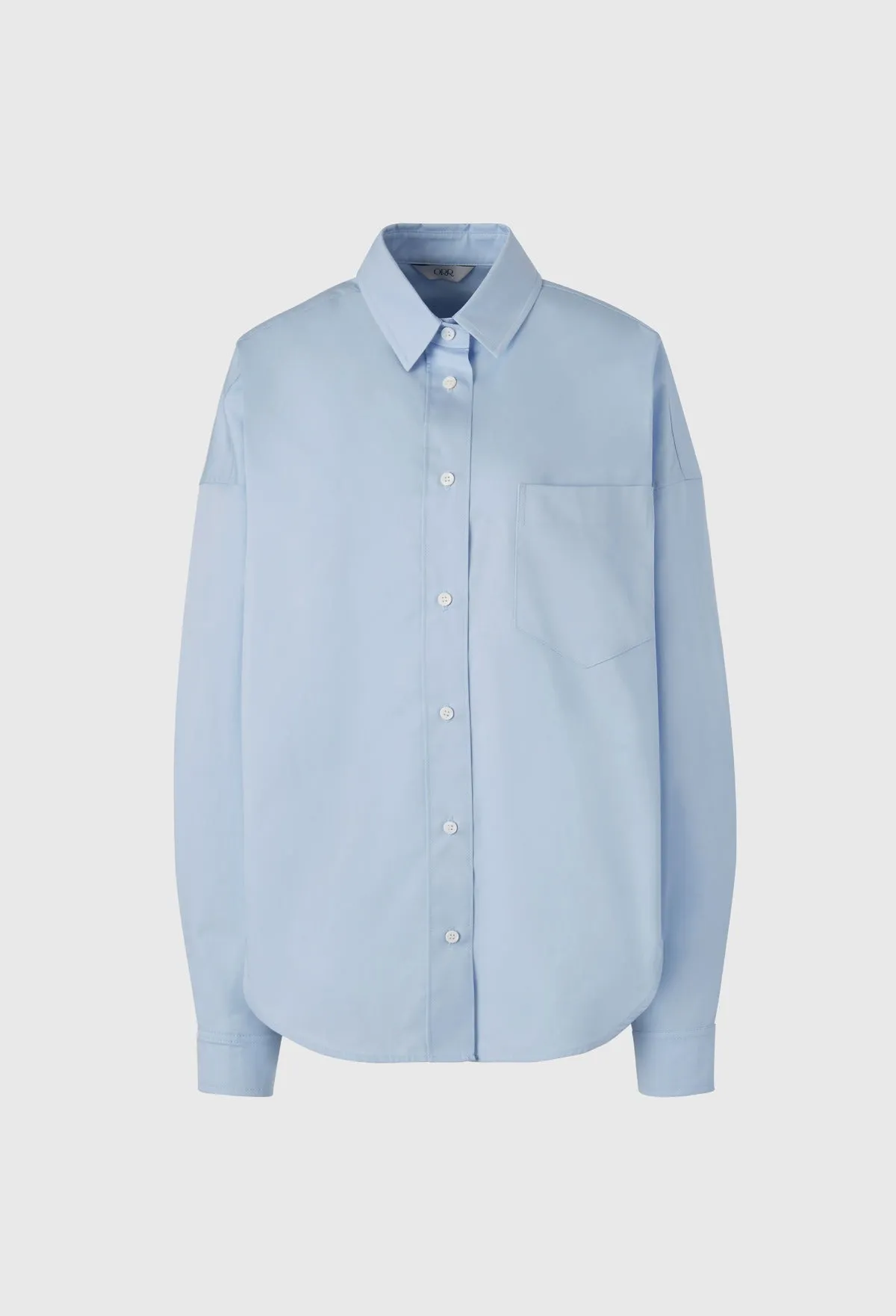 Boy Boxy Shirt In Light Blue