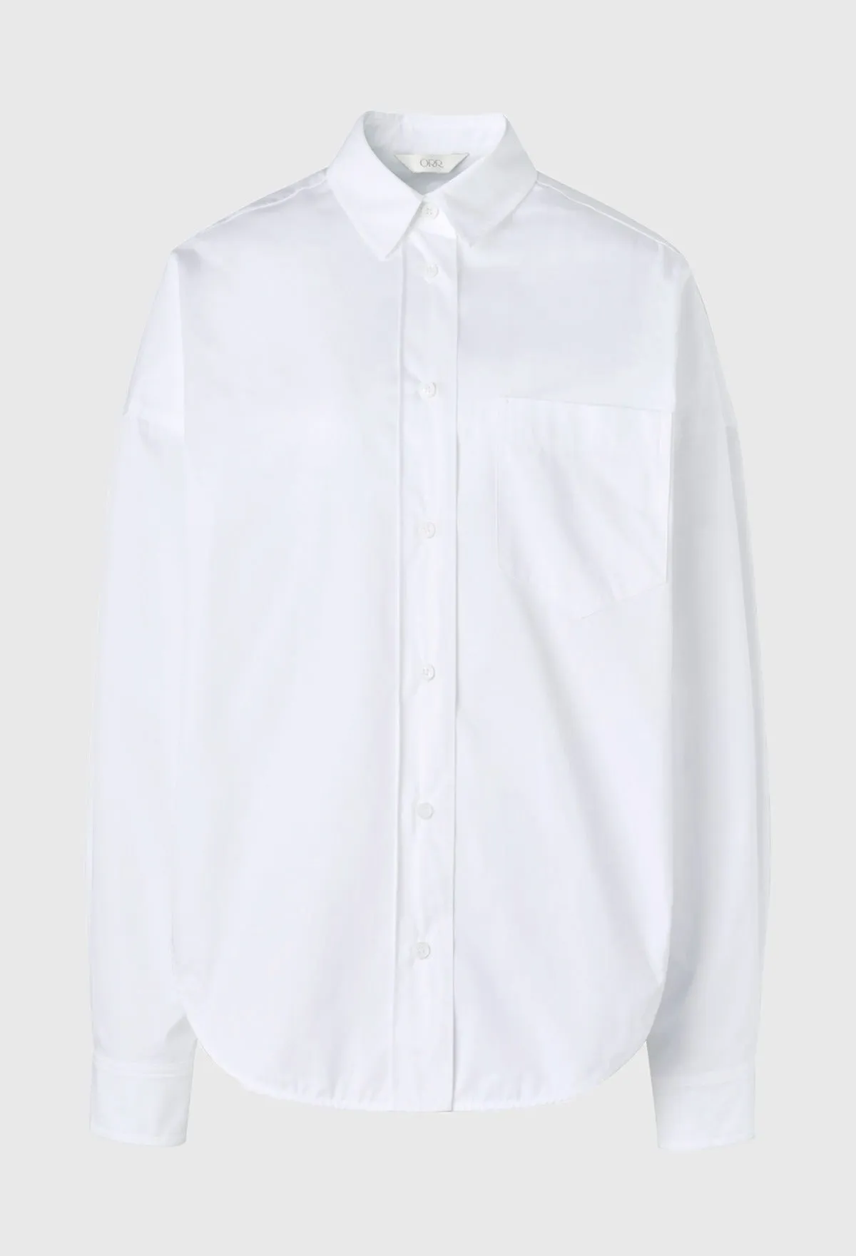 Boy Boxy Shirt In White