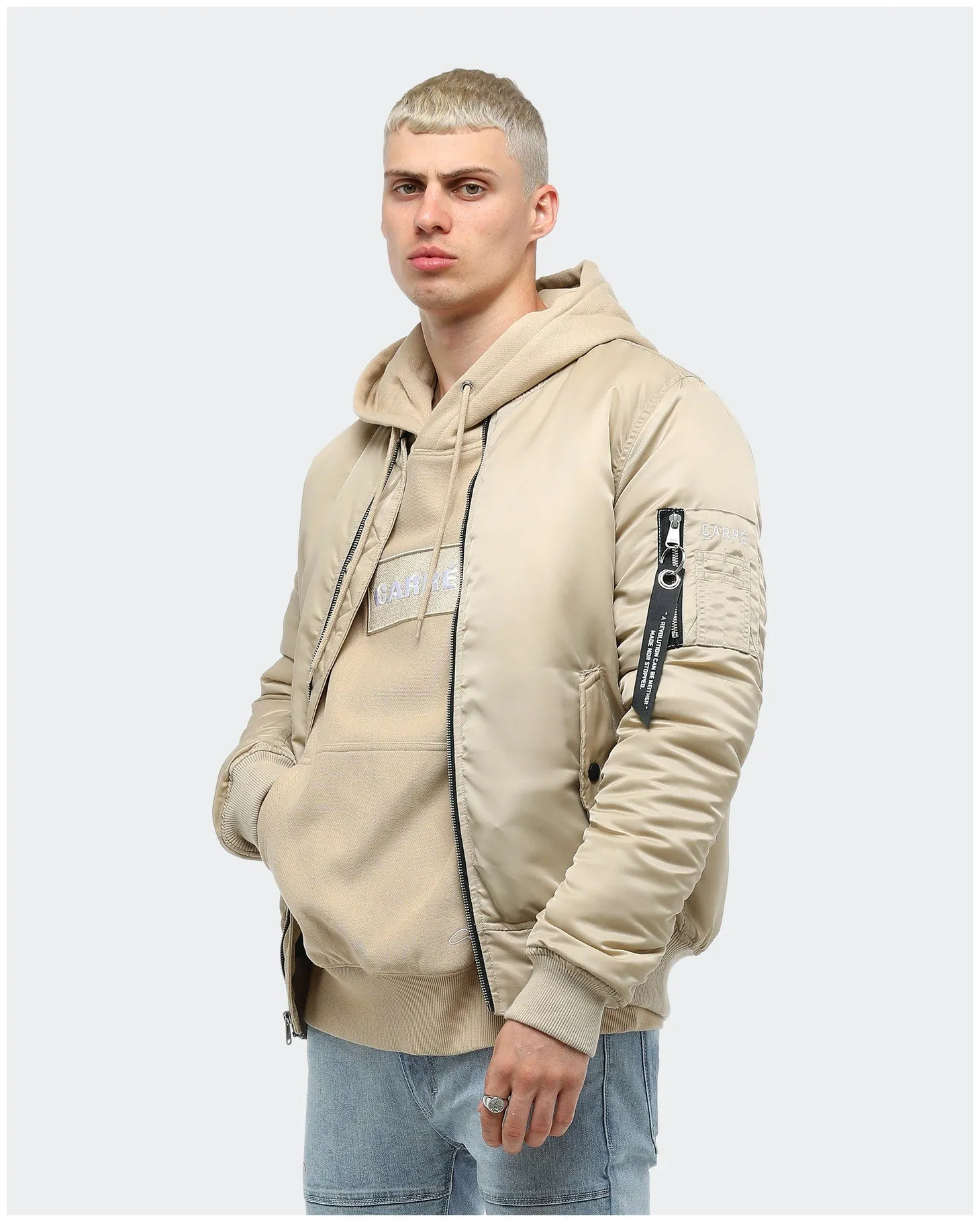 Carré C-47 Bomber 2.0 Jacket Stone