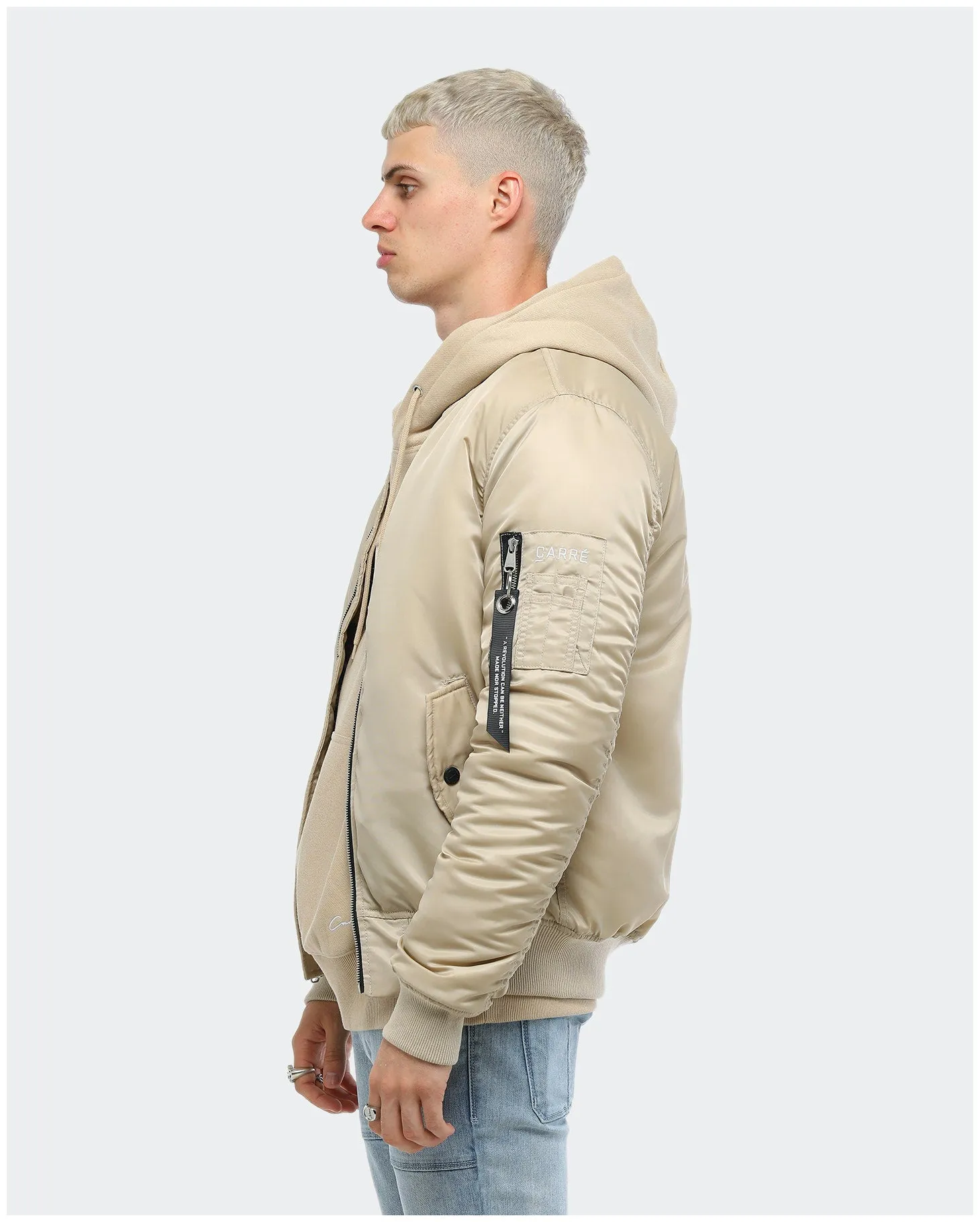 Carré C-47 Bomber 2.0 Jacket Stone