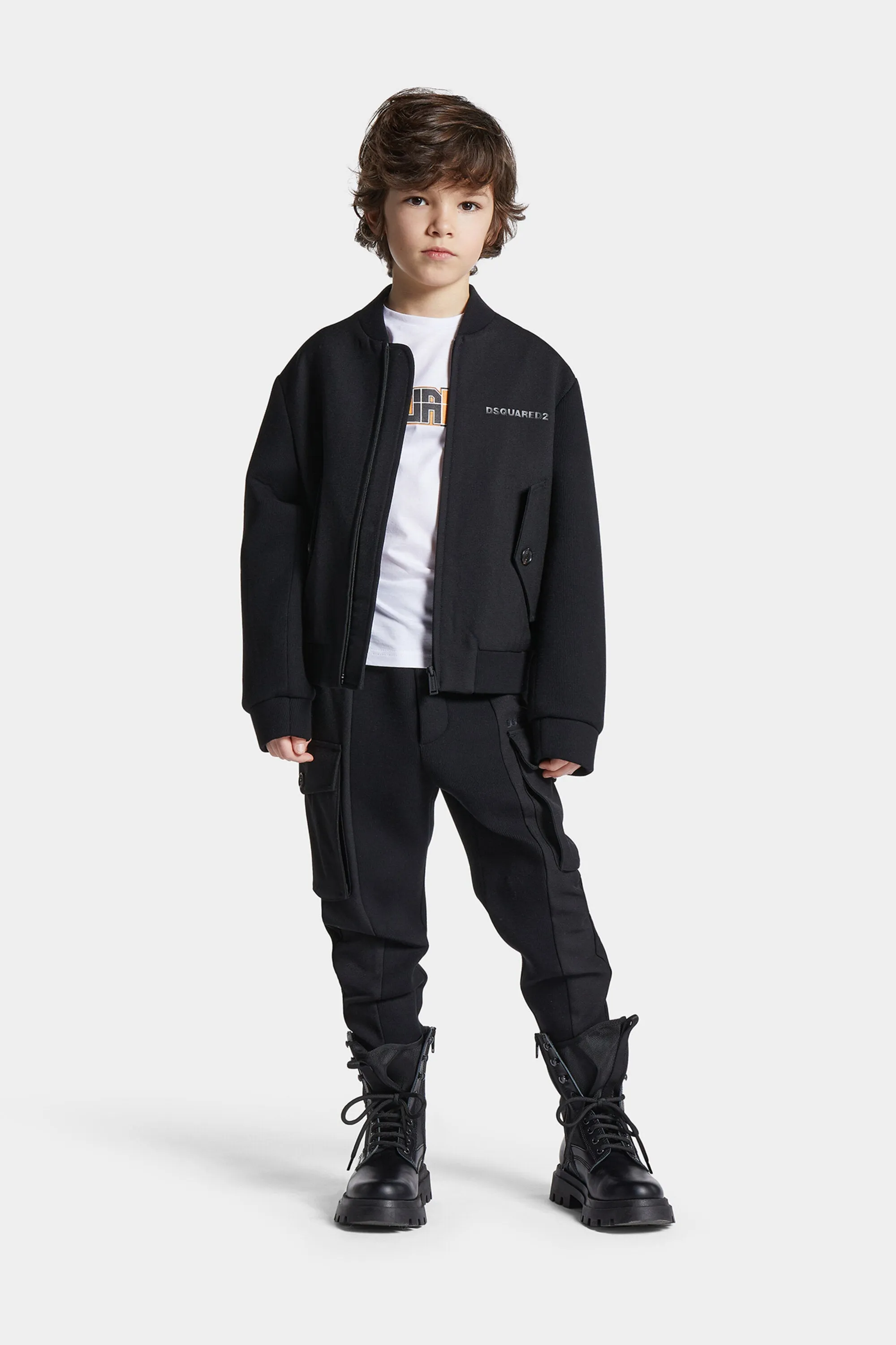 Cool-wool branded jacket