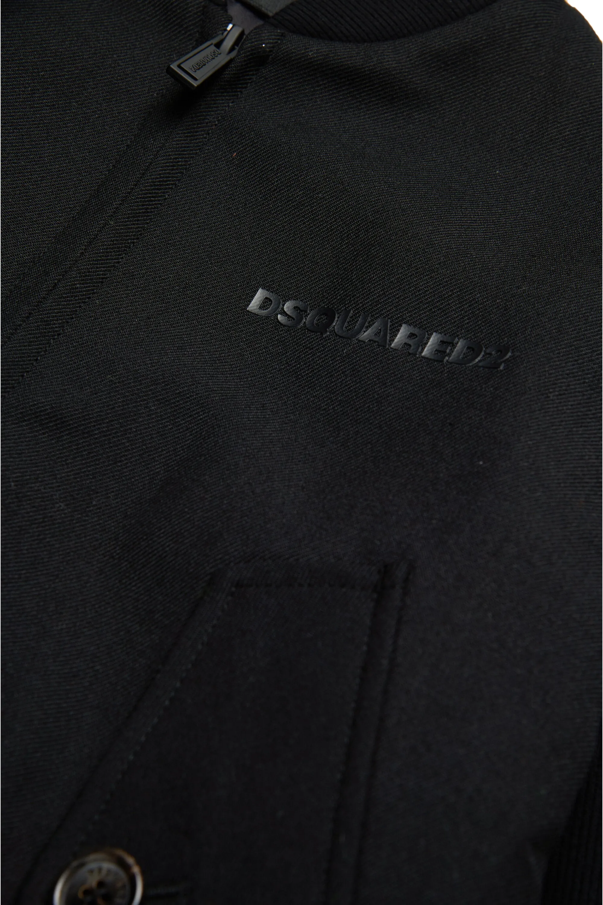 Cool-wool branded jacket