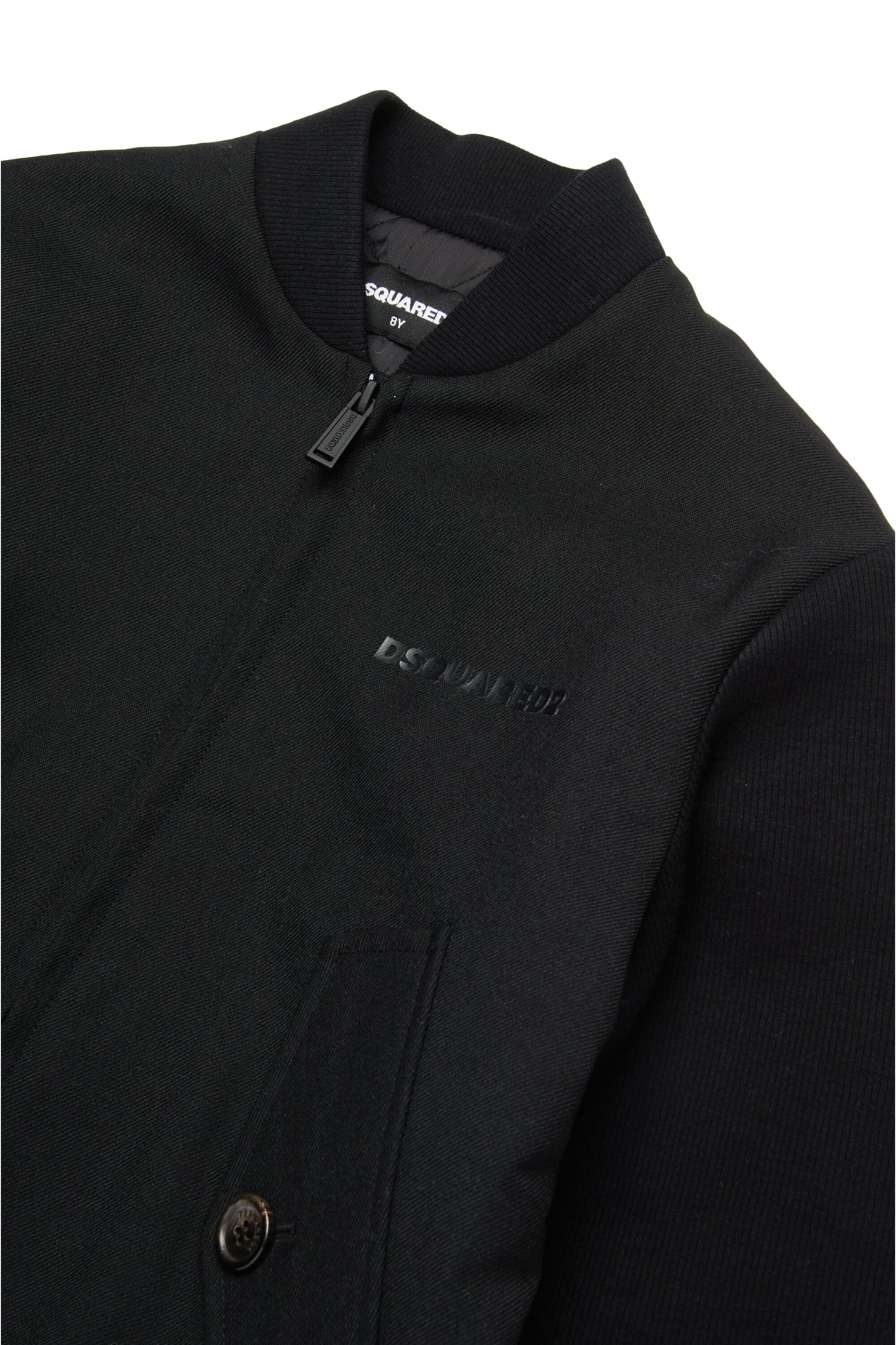 Cool-wool branded jacket