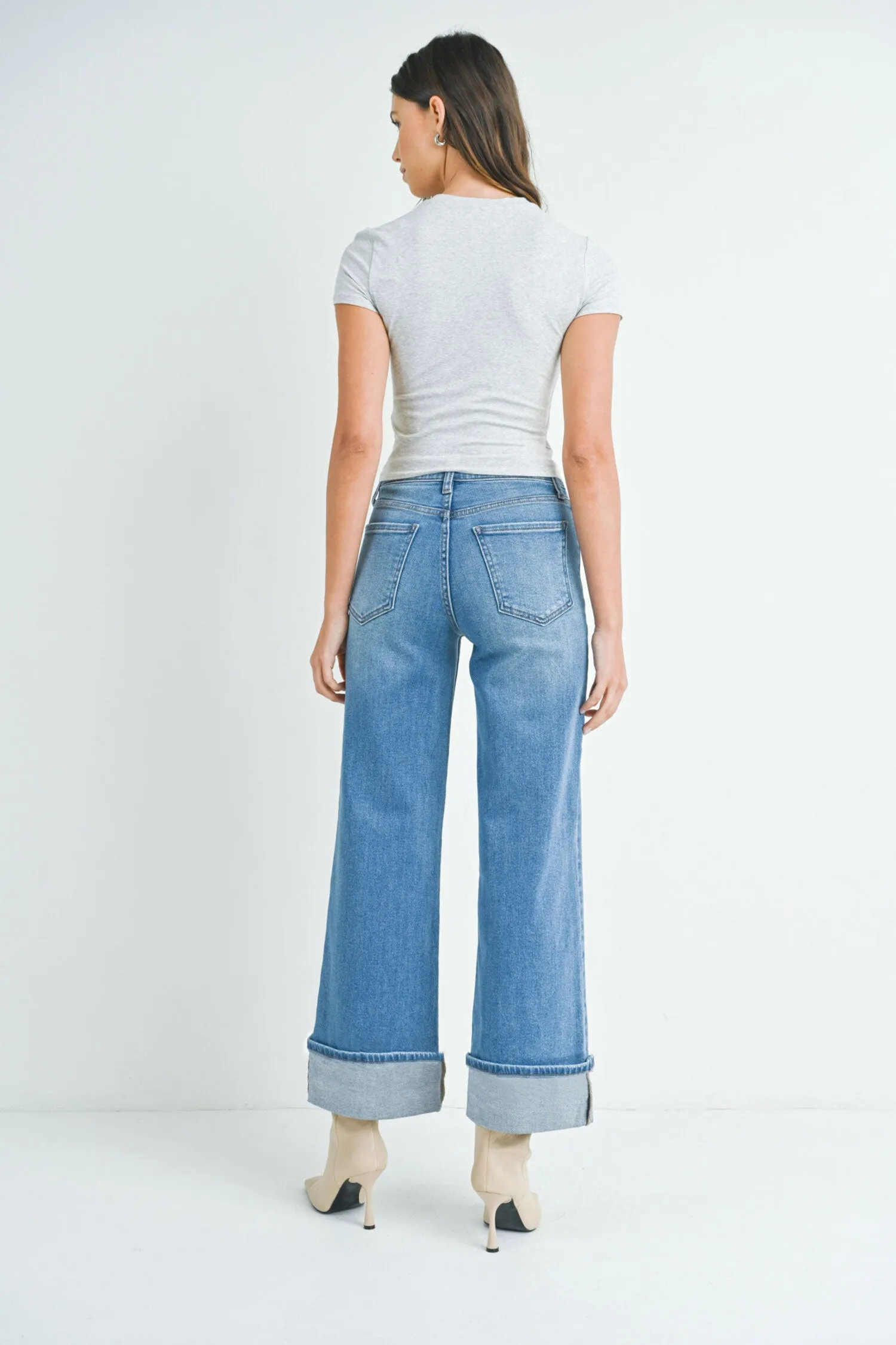 Cuffed Palazzo