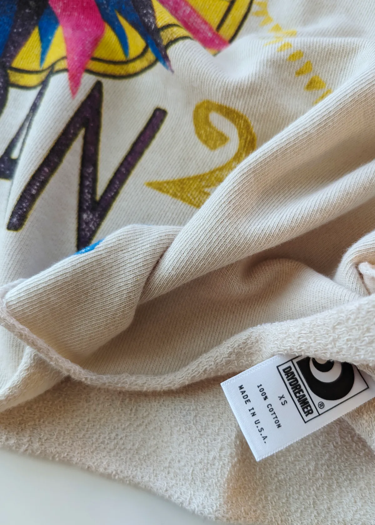 Duran Duran Ragged Tiger 1984 Tour Crop Sweatshirt