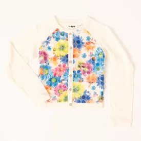 Floral Dot  Cardigan