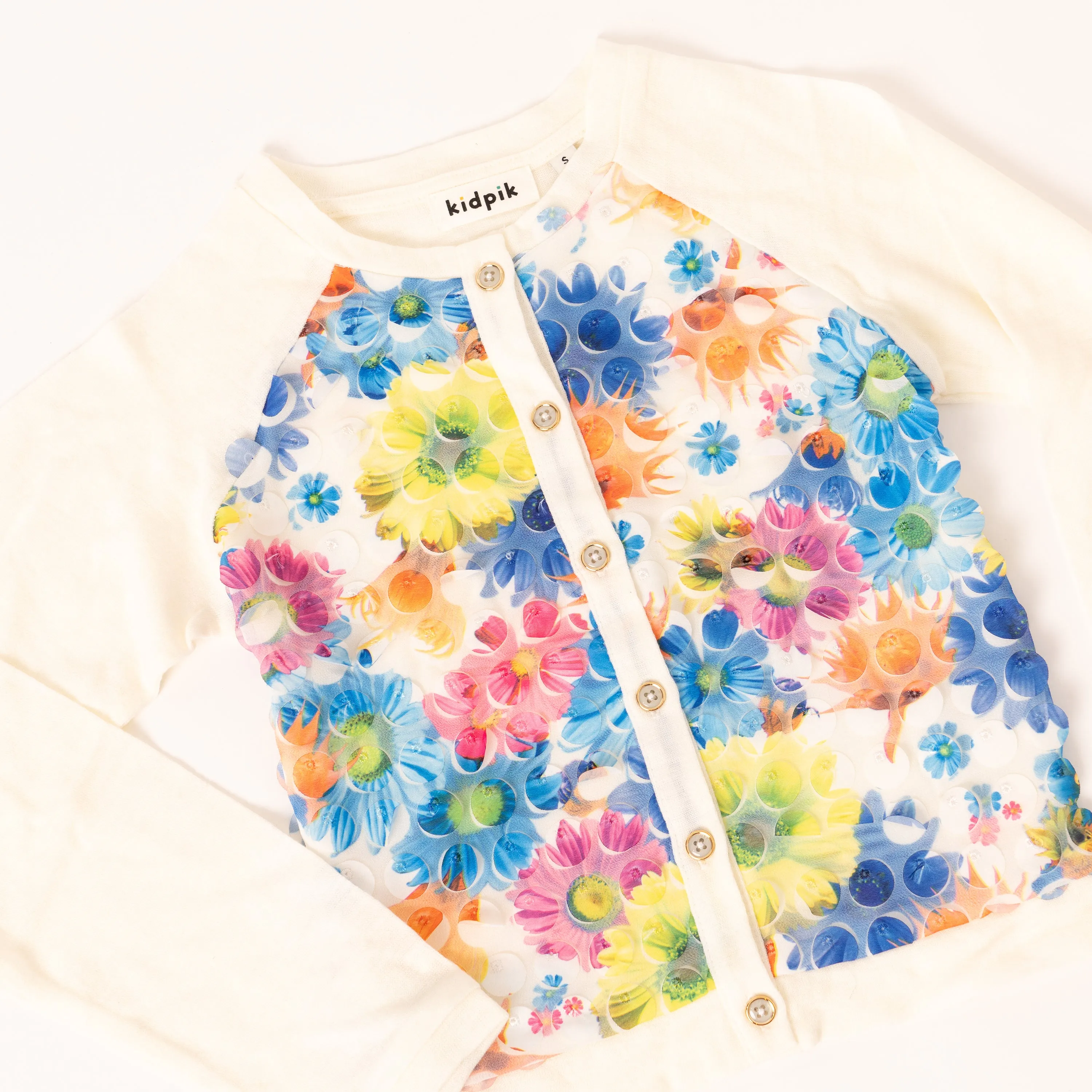 Floral Dot  Cardigan