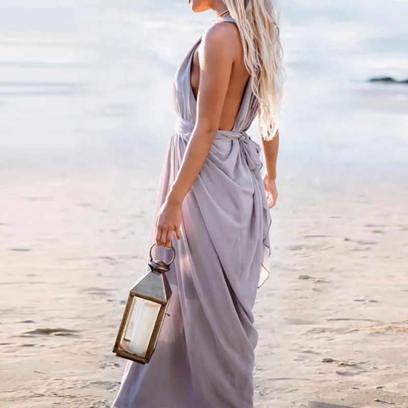 Heidi Pleated Beach Maxi
