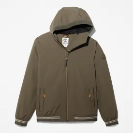 Hooded Coastal Cool Bomber Jacket For Men
