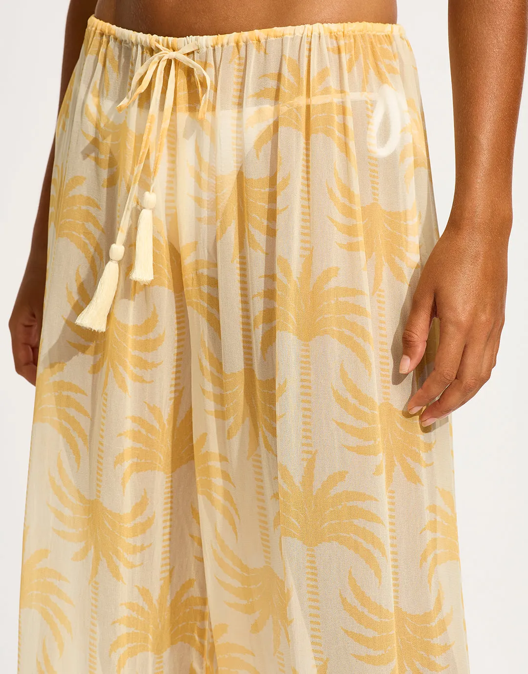 Kasbah Beach Pants - Ecru