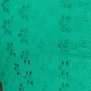 Kelly Green Eyelet Button Up Sundress