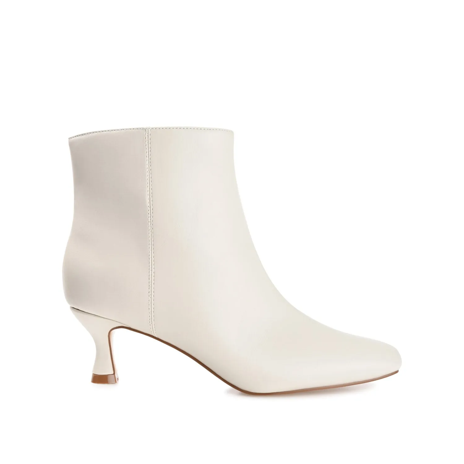 KELSSA POINTED TOE BOOTIES IN FAUX LEATHER