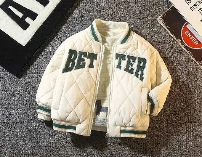 Kids "BETTER" Bomber Jacket