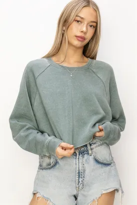 Laid Back Crop Sweatshirt