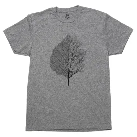 Leaf   Tree T-Shirt by Black Lantern  Minimal Nature Graphic Tee for Men | Casual Fit Outdoor Shirt for Tree Lovers