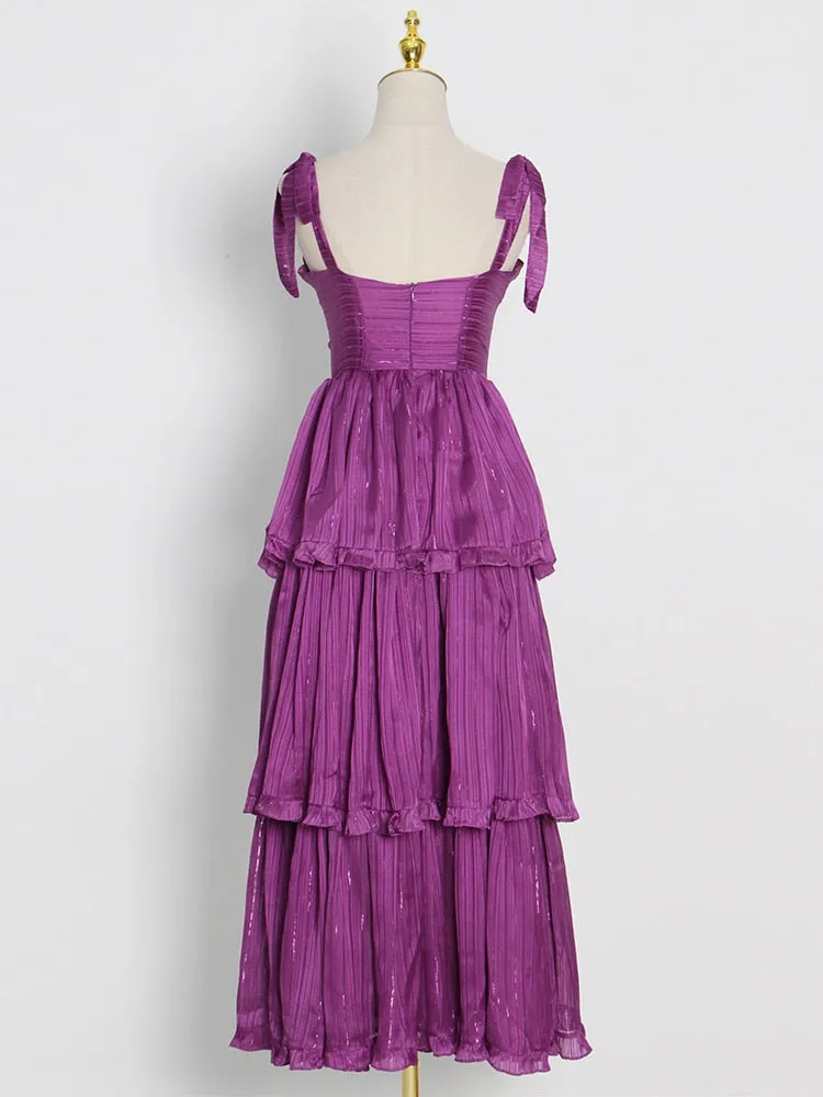 Lelia Tiered Maxi Dresses