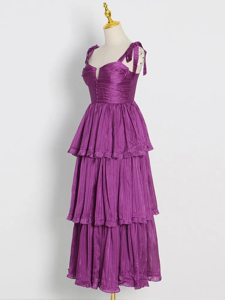 Lelia Tiered Maxi Dresses