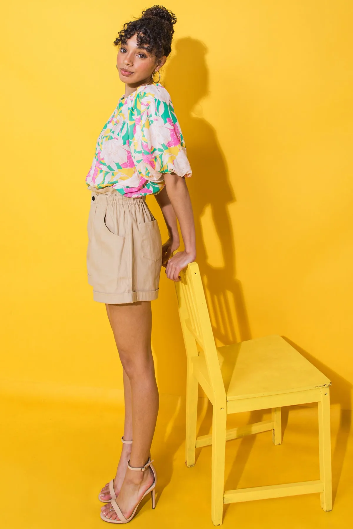 LETTERS TO ROMEO TWILL SHORTS