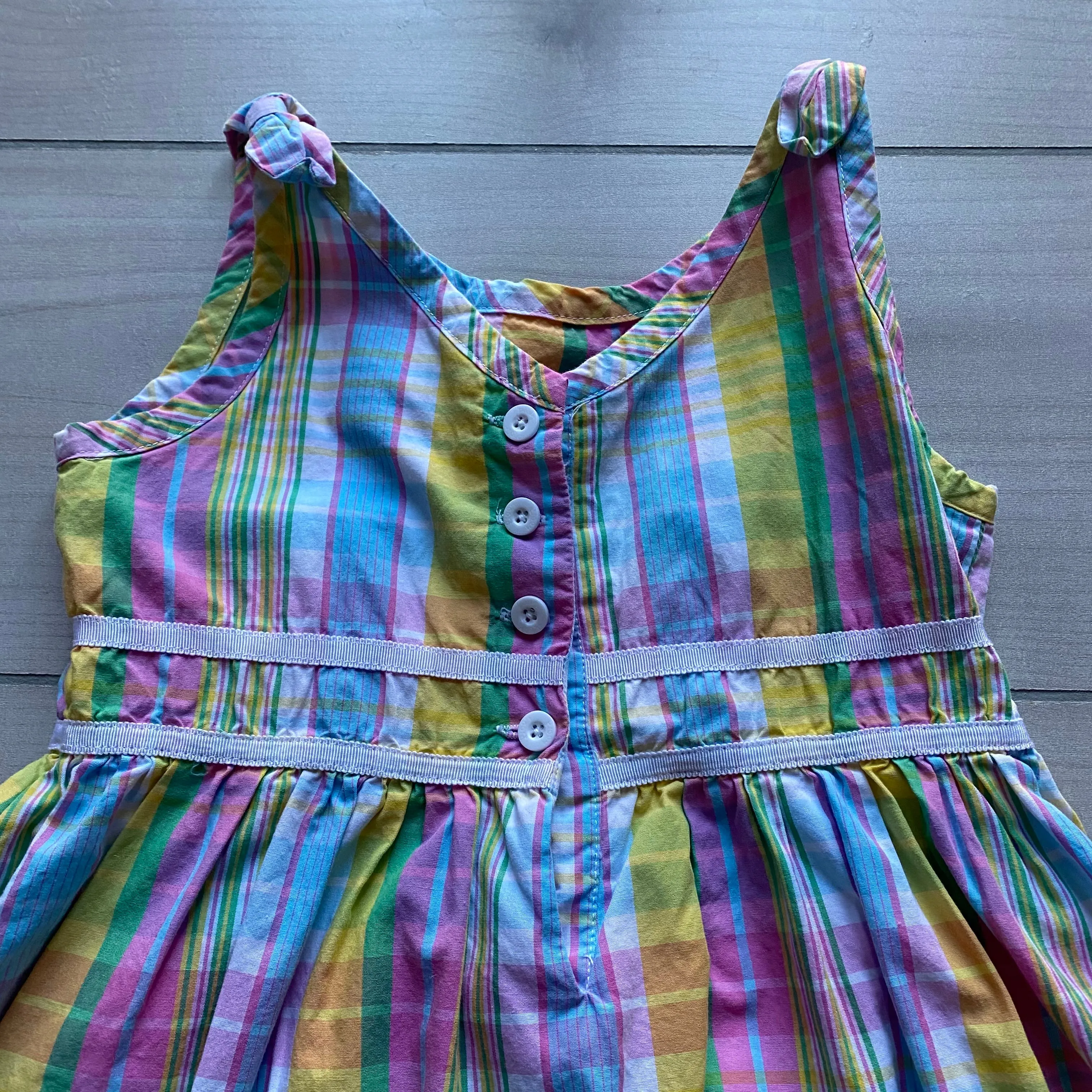Lilly Pulitzer Multi-Colored Gingham Sundress