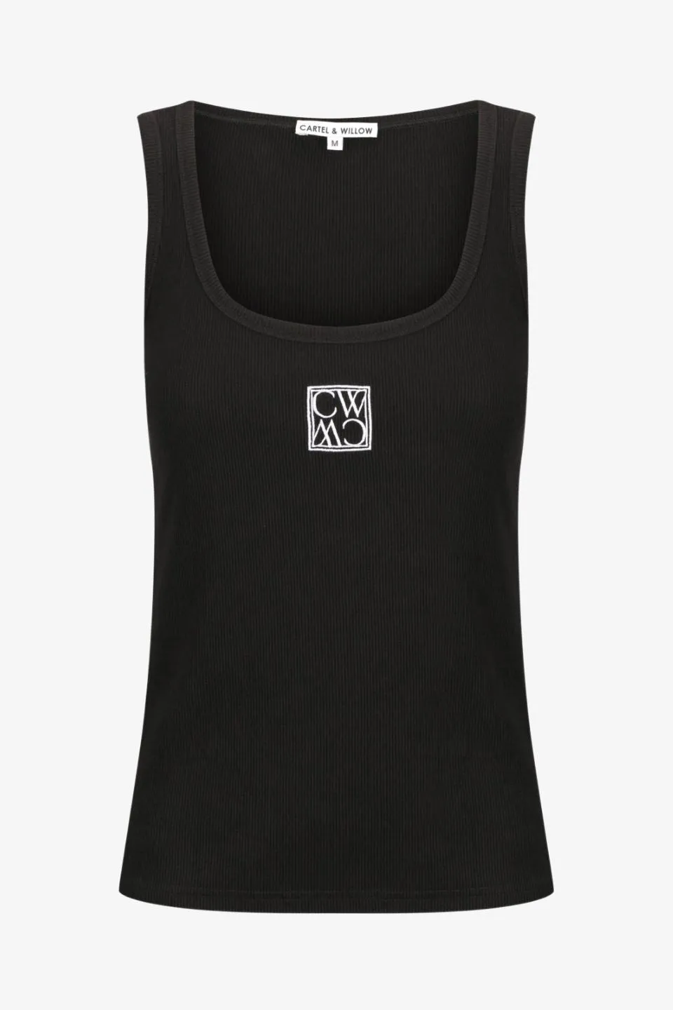 Luna Logo Black Tank