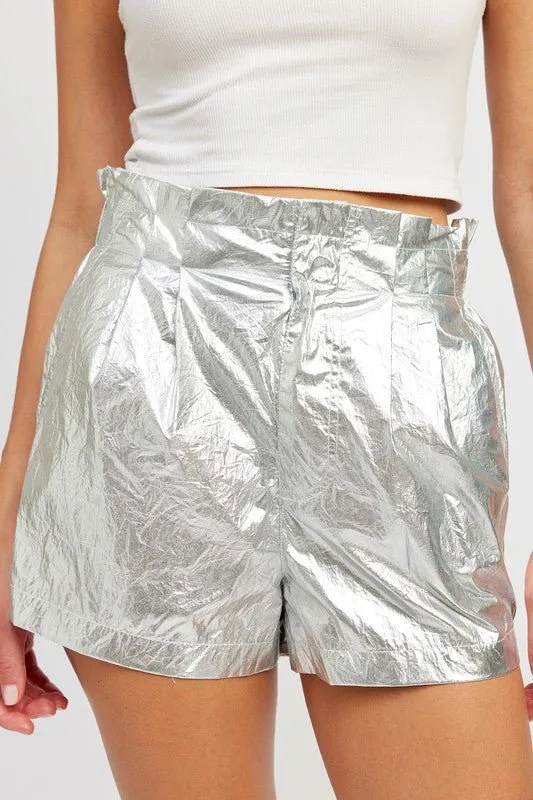Metallic Shorts