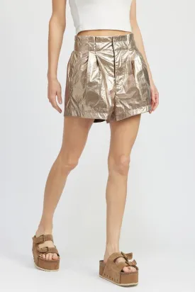 Metallic Shorts
