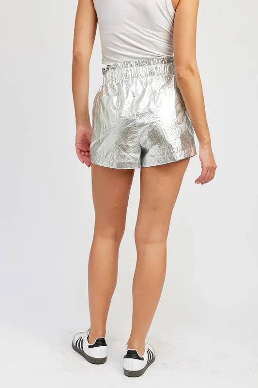 Metallic Shorts