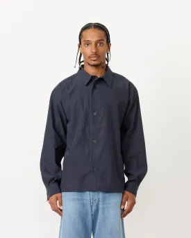 Minimal Boxy Shirt in Ink