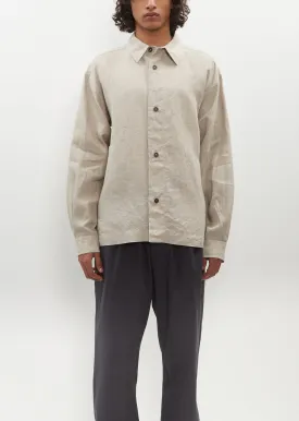 Minimal Boxy Shirt – Natural