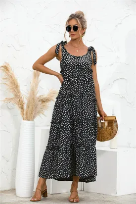 Noir Rhapsody Maxi Dress