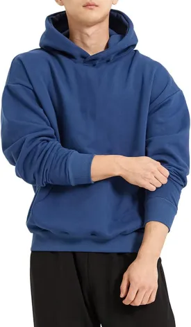PAODIKUAI Men Hoodie Sweatshirt Loose Fit Fashion Pullover Hoodie Casual Long Sleeve Hooded Sweatshirt with Pocket