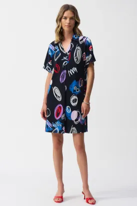 PLAYFUL SCRIBBLES DRESS