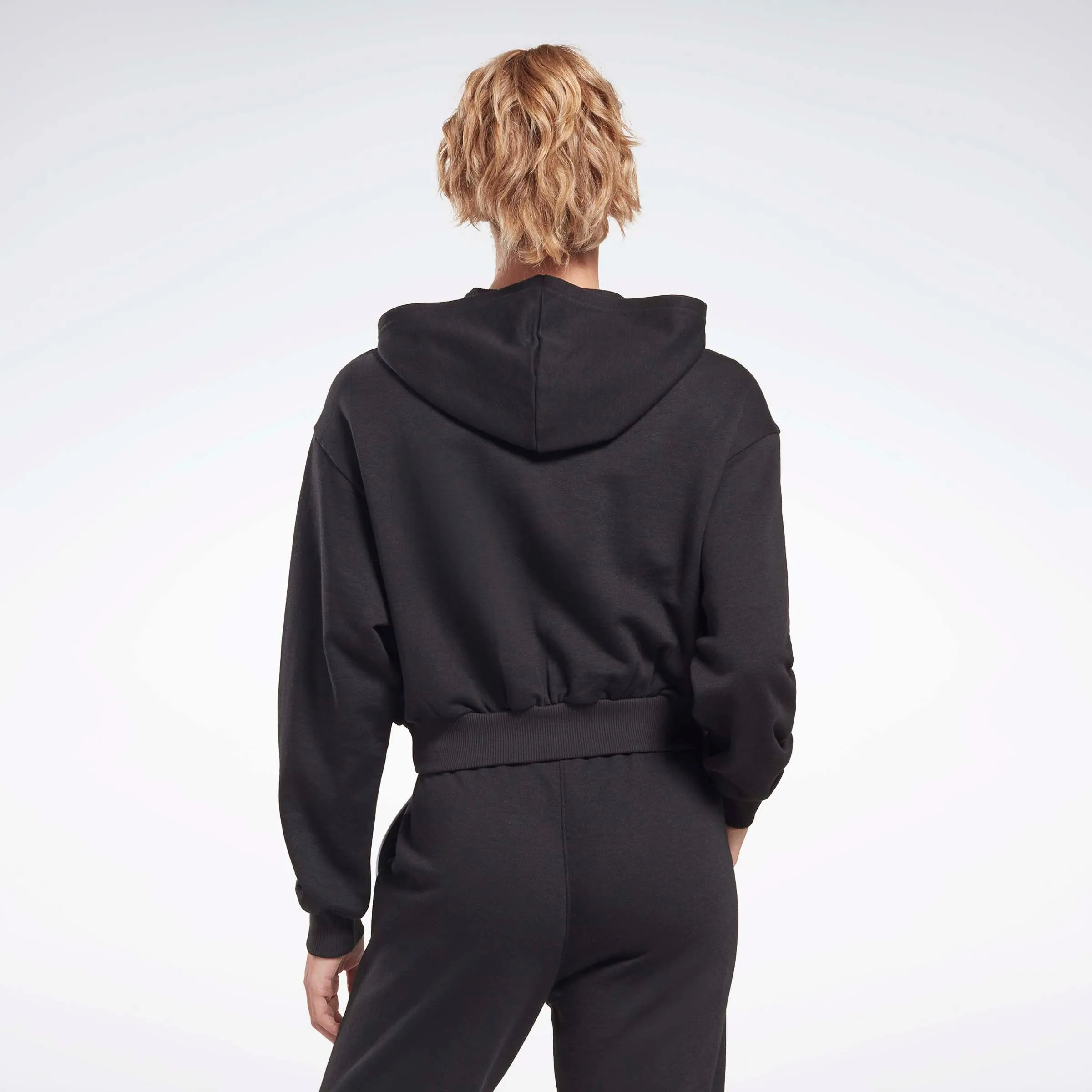 Reebok Identity French Terry Full-Zip Sweatshirt Black