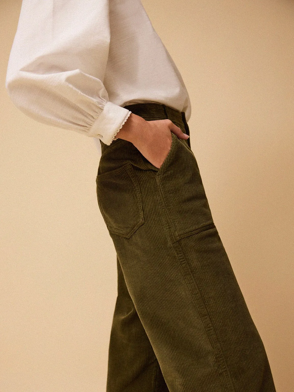 Reign Cord Jean – Khaki