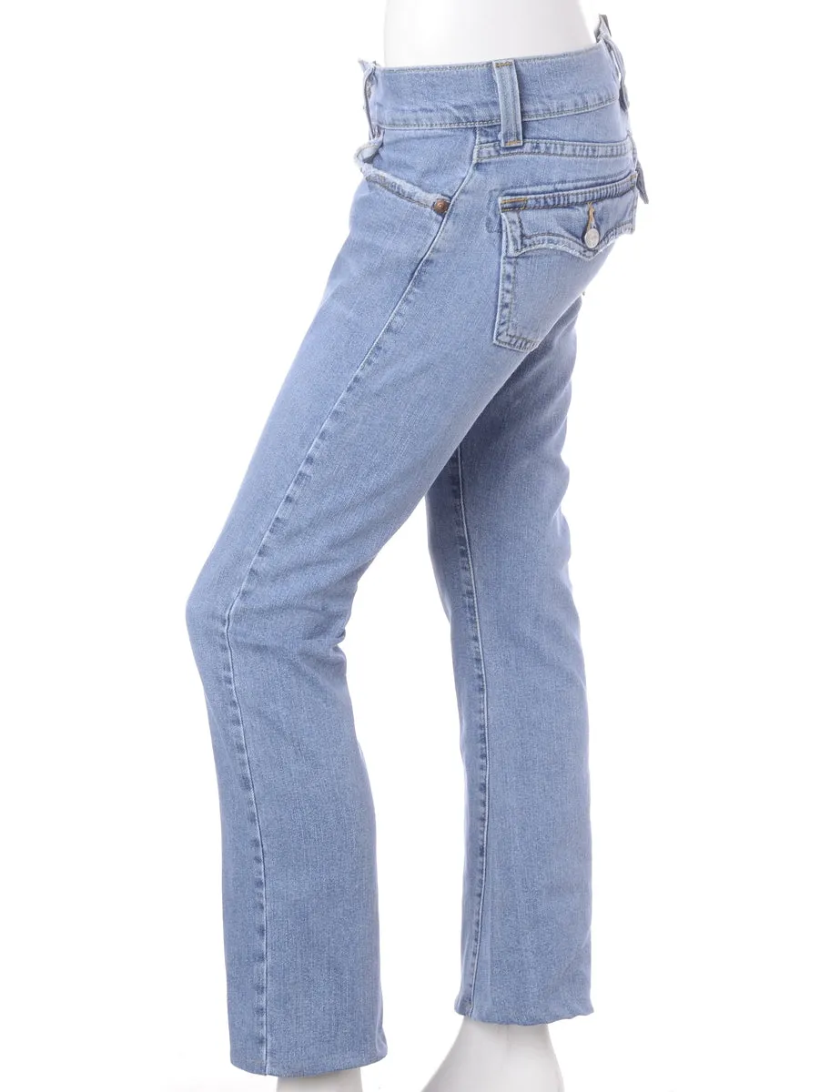 Reworked Ankle Graze Bootcut Jeans - W32