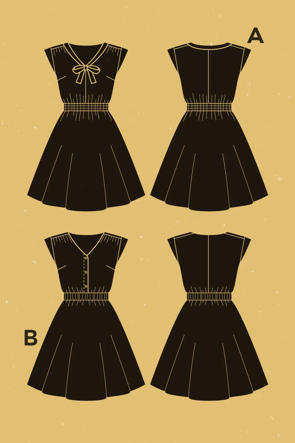 Réglisse Dress Pattern