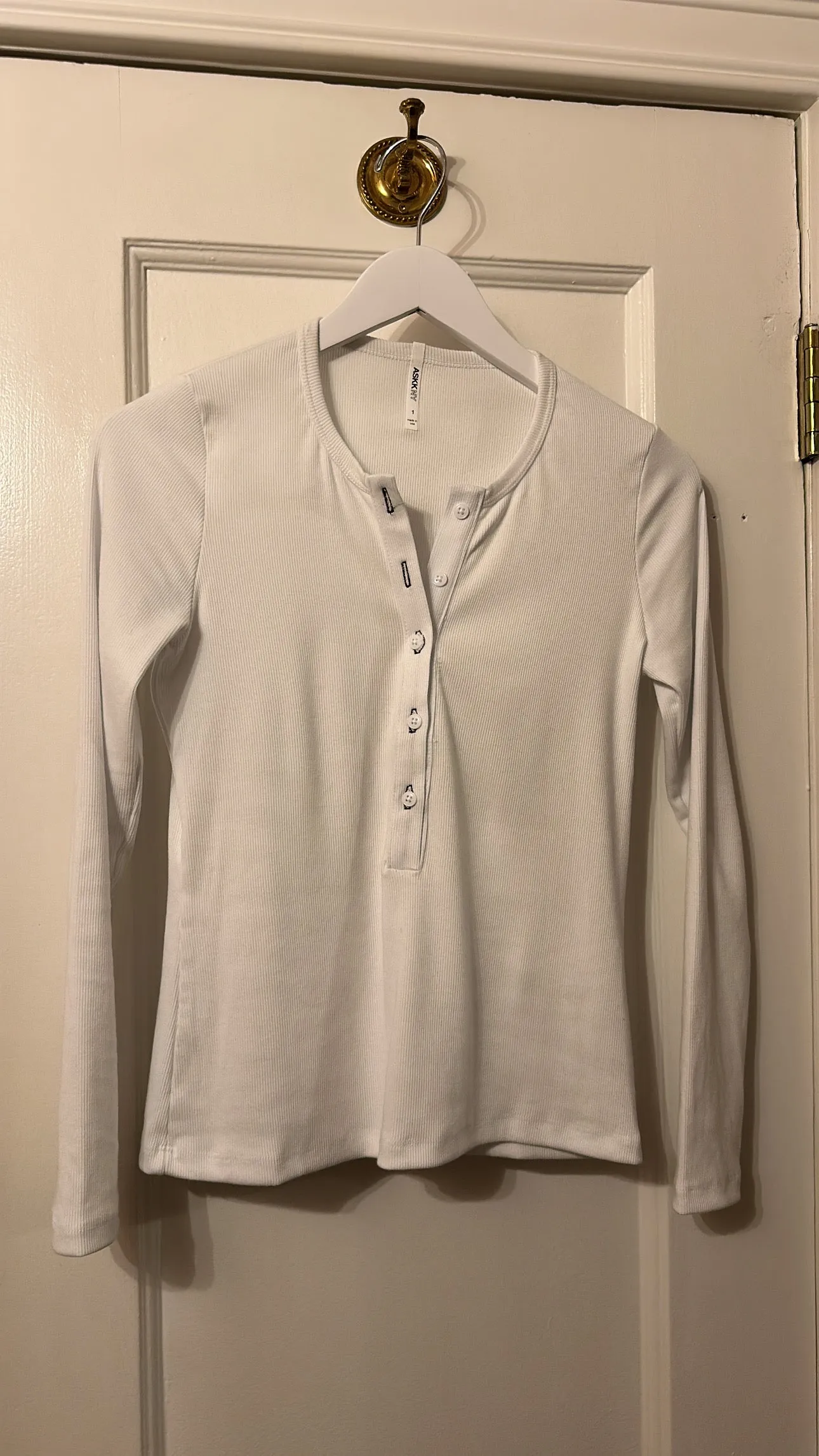 Rib Long Sleeve Henley