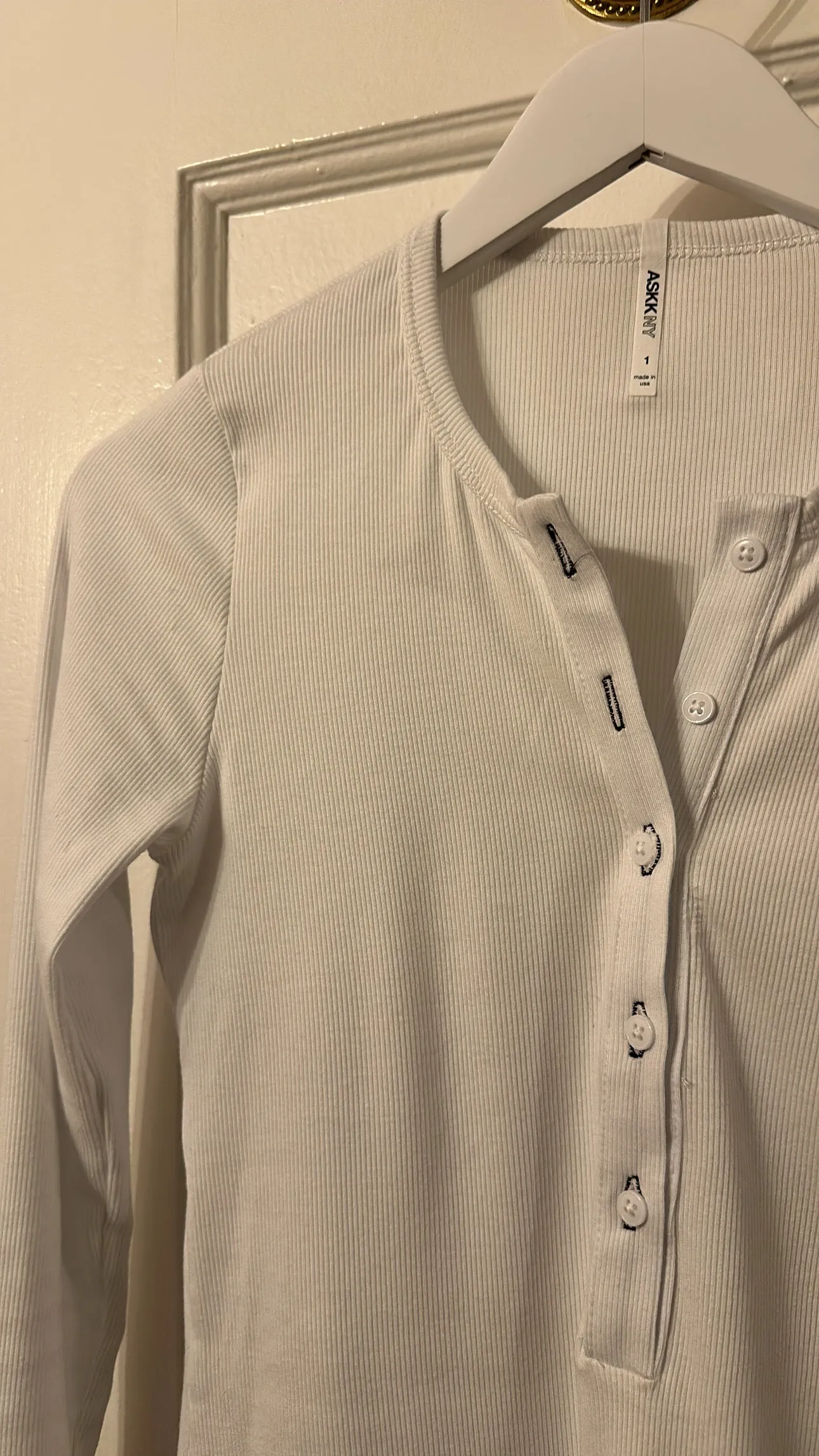 Rib Long Sleeve Henley