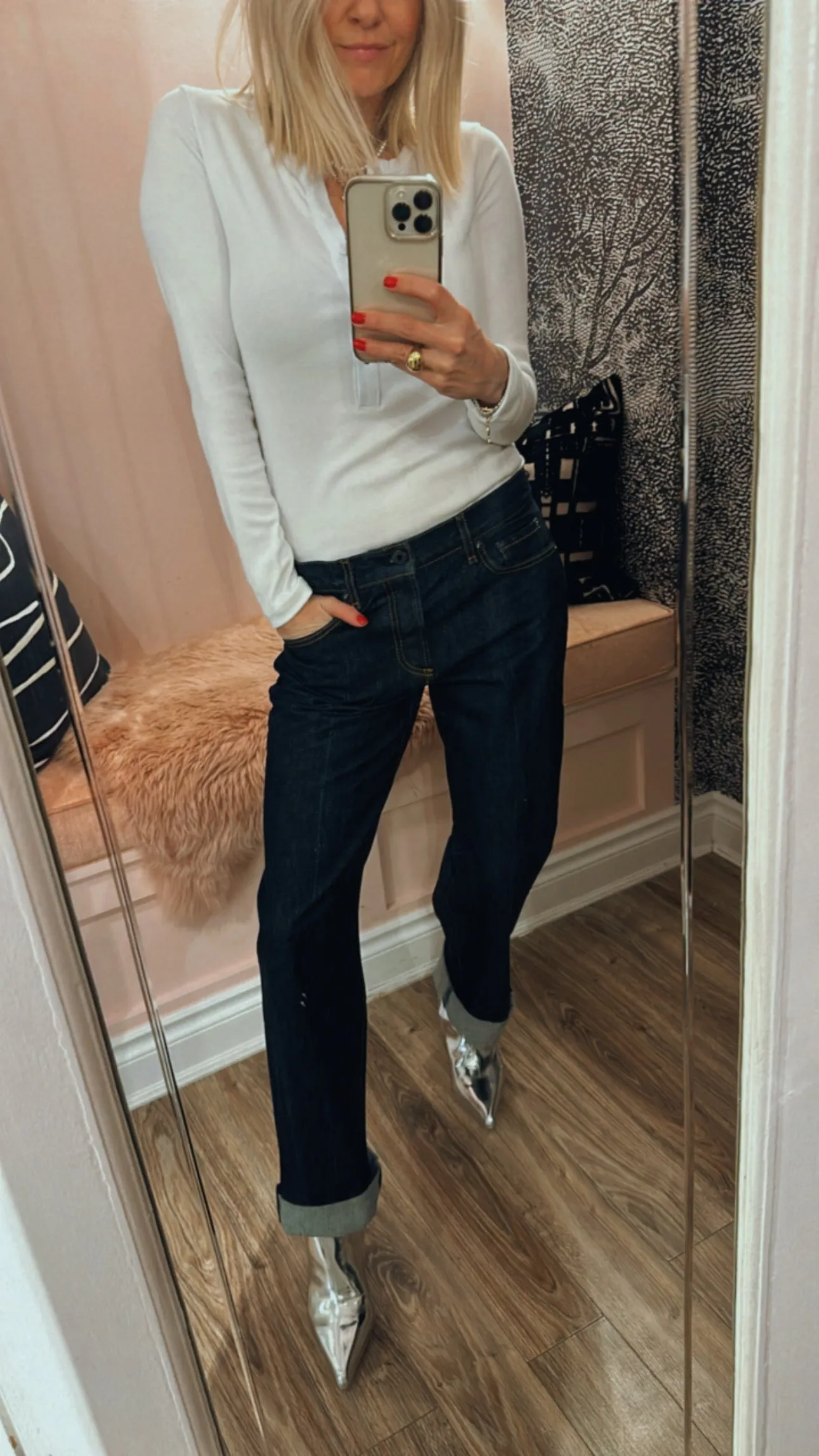 Rib Long Sleeve Henley