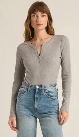 Samara Rib Henley Bodysuit