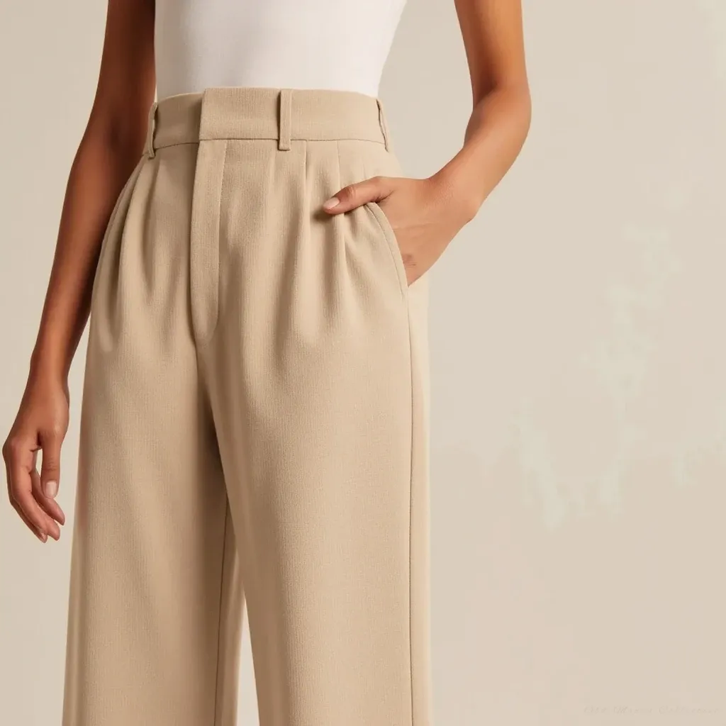 Signature Wide-Leg Trousers