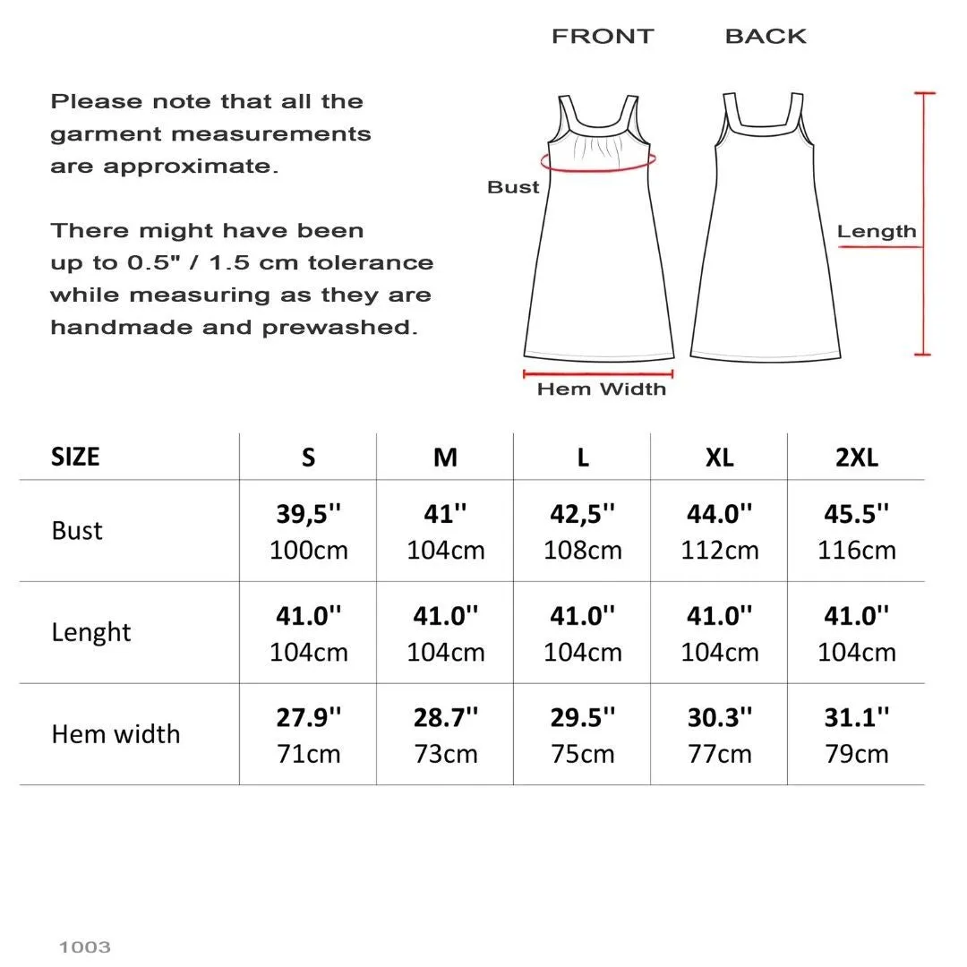 Tank Top Linen Loose Dress