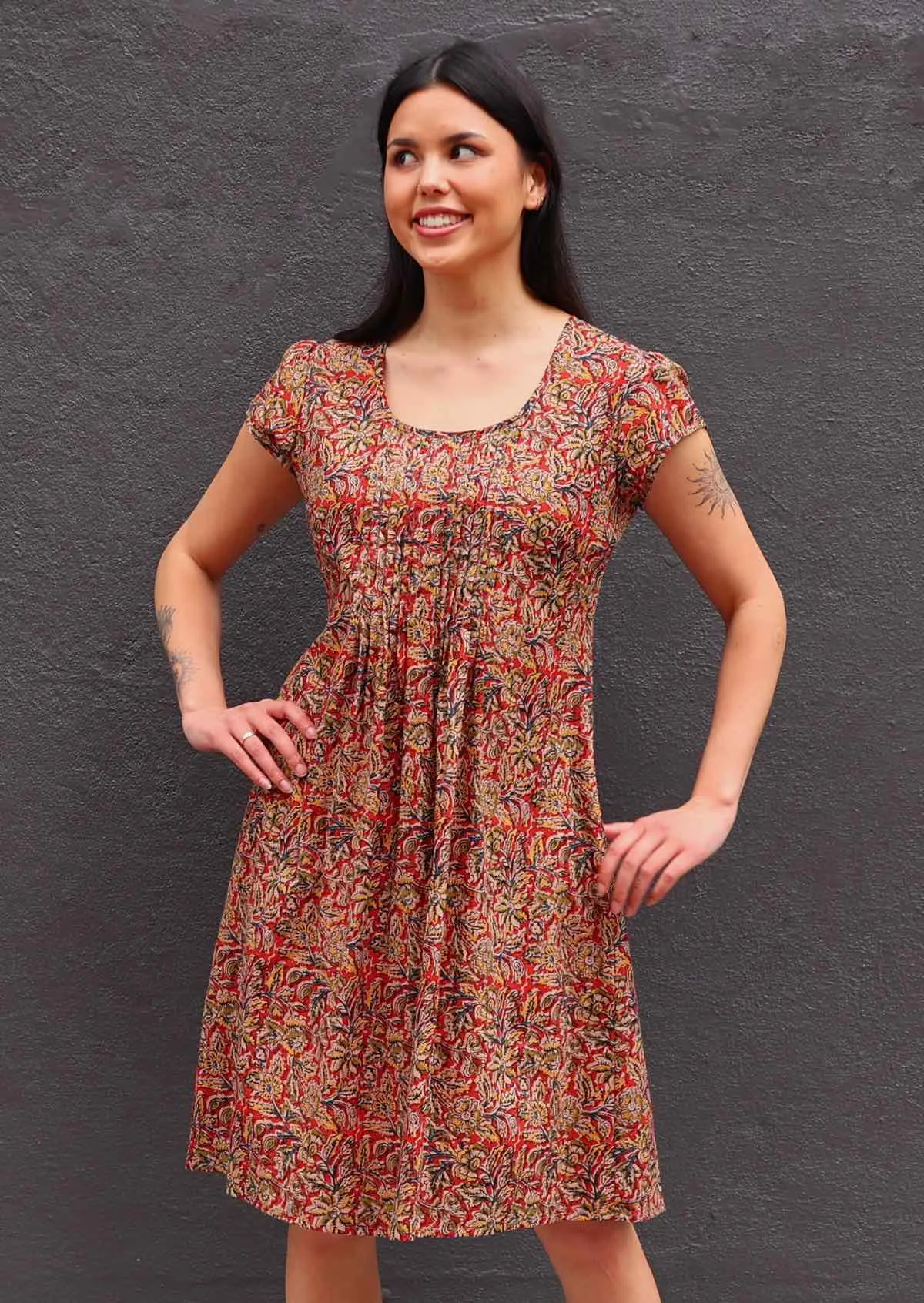 Tulsi Dress Wild Spice