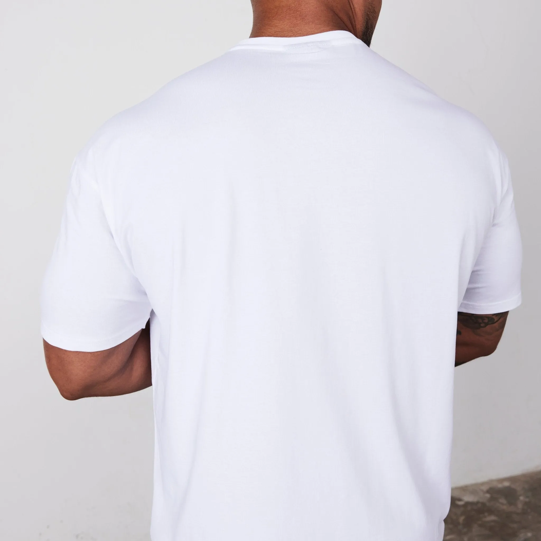 Vanquish Essential White Oversized T Shirt