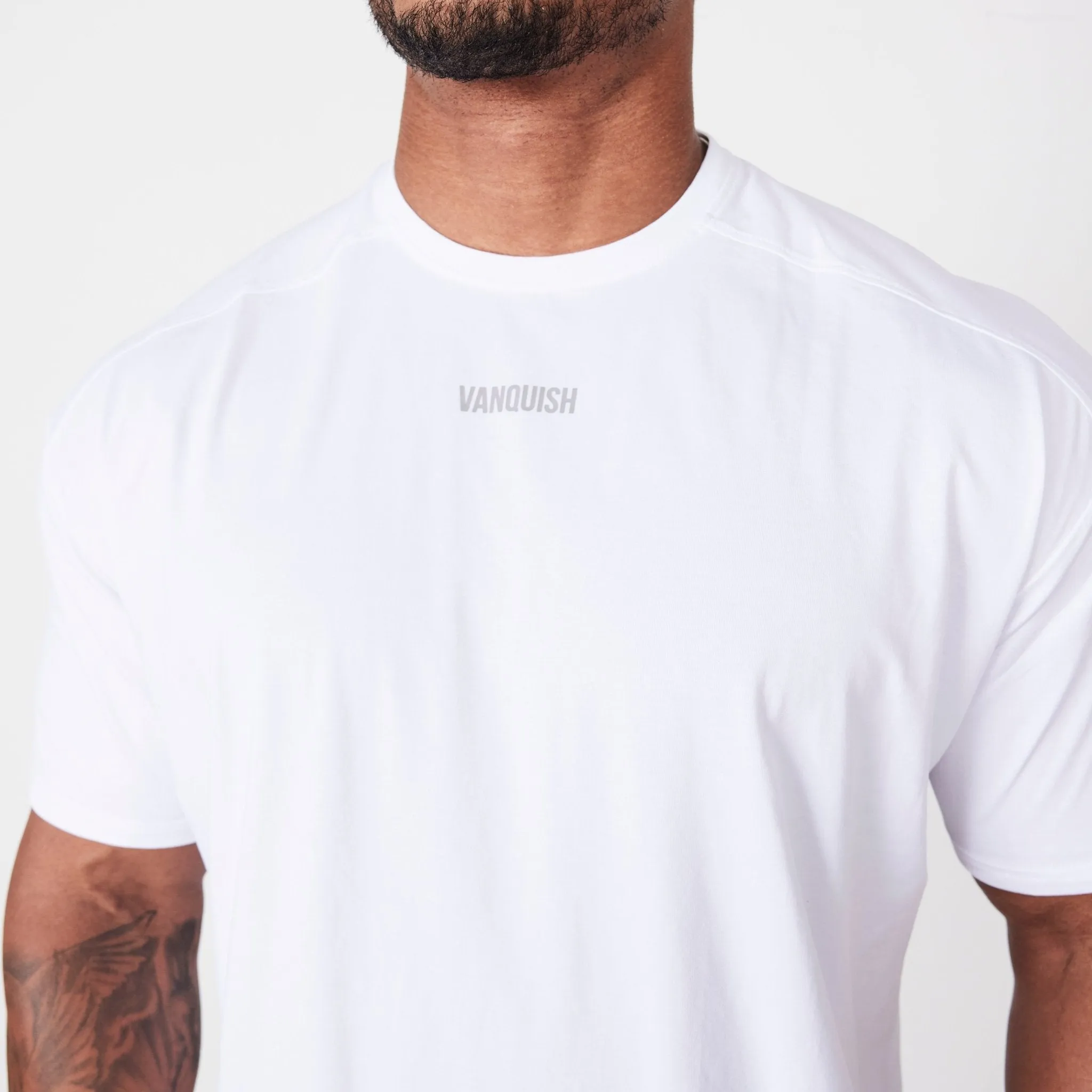 Vanquish Essential White Oversized T Shirt