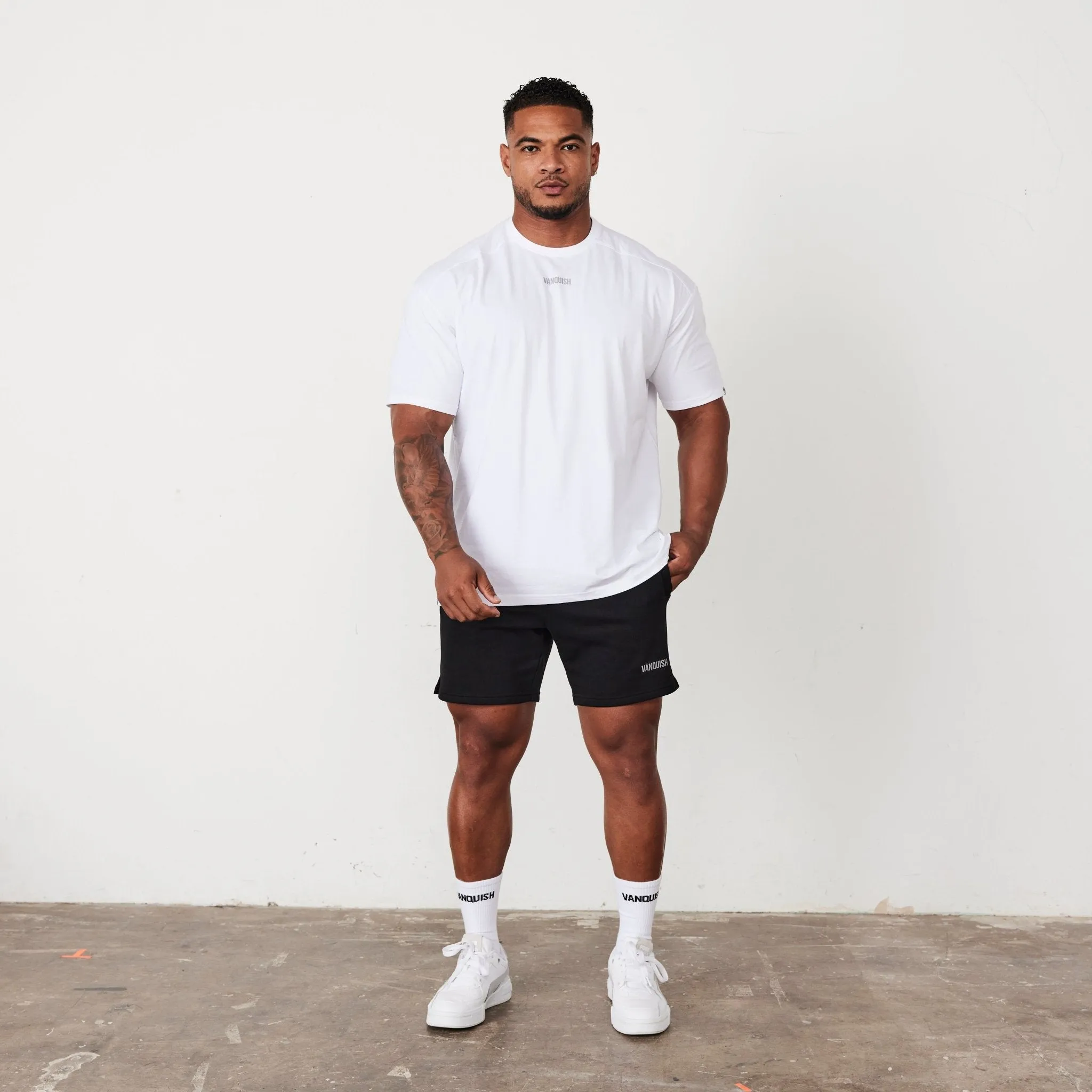 Vanquish Essential White Oversized T Shirt